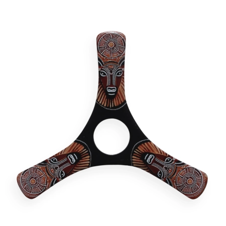 Spin Racer Carbone - Boomerang solide et stable