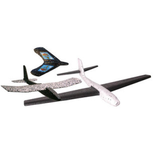 Lot Avion Planeur Mister Zoulou + Papa Tango + Navette Epp 2