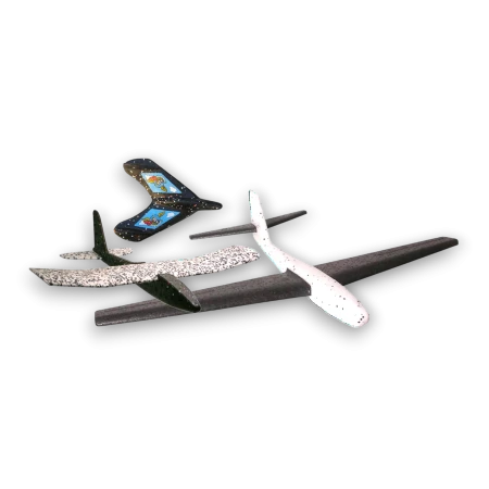 Lot Avion Planeur Mister Zoulou + Papa Tango + Navette Epp Lot Avion Planeur Mister Zoulou + Papa Tango + Navette Epp