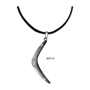 Pendentif Boomerang Argent